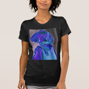 Camiseta "Diva Fashionista Em Azul I"