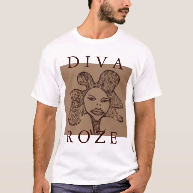 CAMISETA DIVA ROZE VI (Frente)