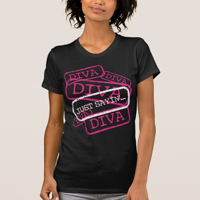 Camiseta "DIVA" - Só dizendo... (Frente)
