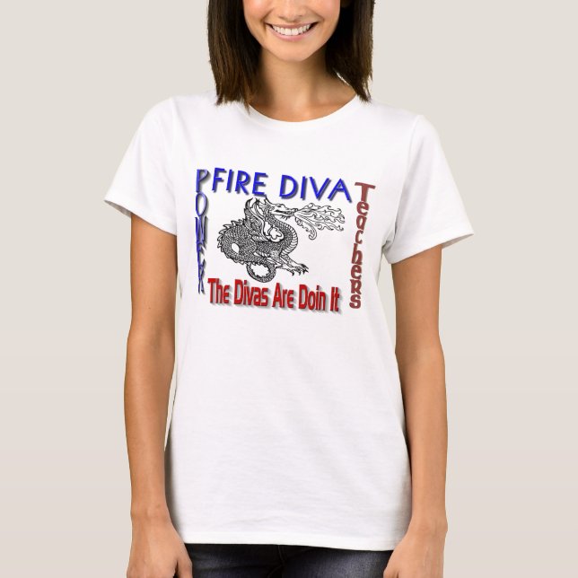CAMISETA DIVAS DO FOGO (Frente)