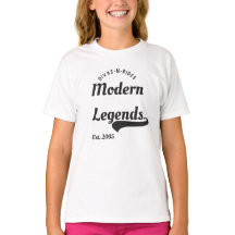 Divas-N-Rides Jovens Leve Curta Gráfico T-Shirt