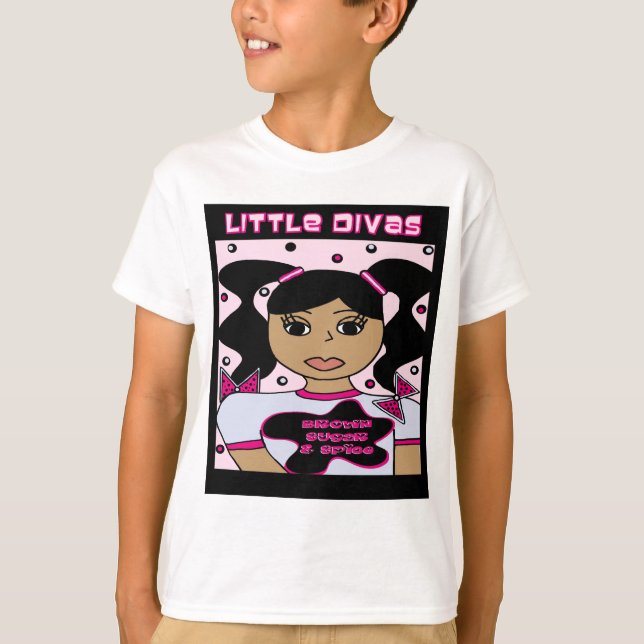CAMISETA DIVAS PEQUENAS (Frente)