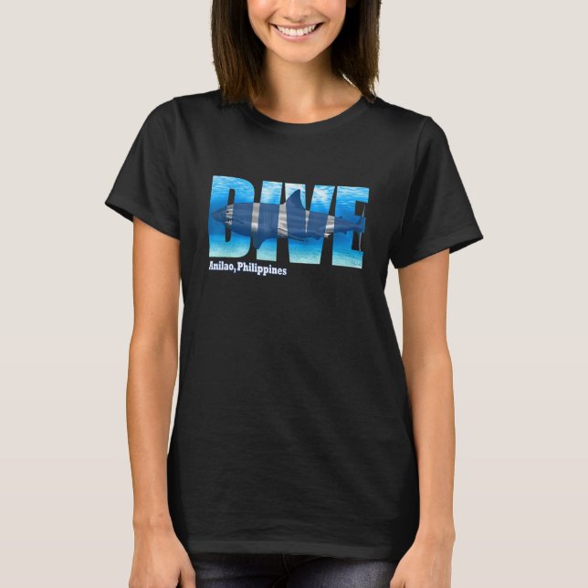 Camiseta DIVE Anilao SCUBA Diving Snorkeling (Frente)