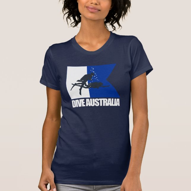 Camiseta Dive Austrália Roupa (Frente)
