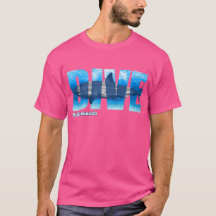 Camiseta Dive Bali Scuba Merging Snorkeling