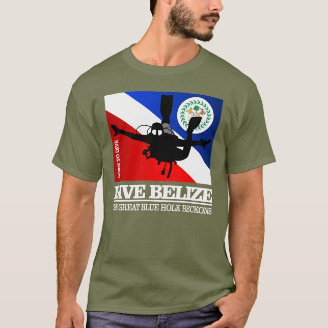 Camiseta Dive Belize DF2 (Frente)