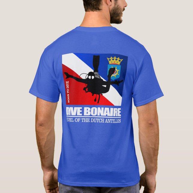 Camiseta Dive Bonaire DF2 (Verso)