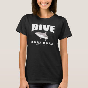 Camiseta Dive Bora Scuba Mergulhando Em Bora Bora Bora Com 