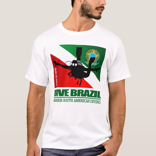Camiseta Dive Brasil DF2 (Frente)