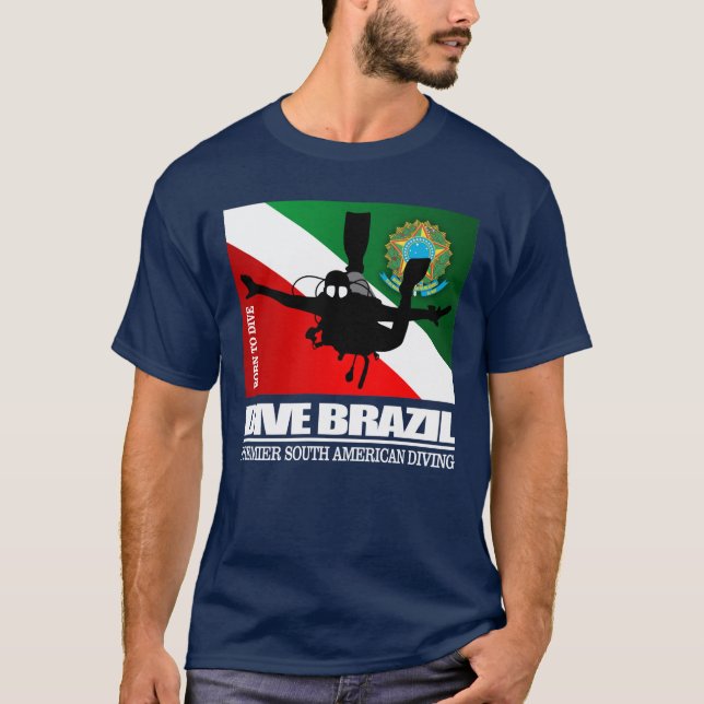 Camiseta Dive Brasil DF2 (Frente)