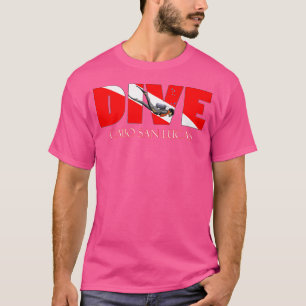 Camiseta Dive Cabo San Lucas Scuba Merging Snorkeling