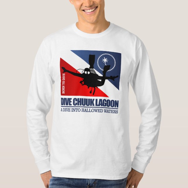 Camiseta Dive Chuuk Lagoa DF2 (Frente)