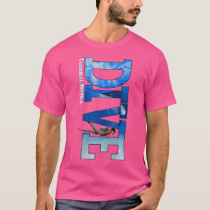 Camiseta Dive Cozumel Scuba Merging Snorkeling