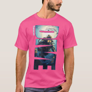 Camiseta Dive Curacao Scuba Merging Snorkeling