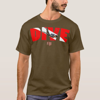 Camiseta DIVE Fiji SCUBA Diving Snorkeling 