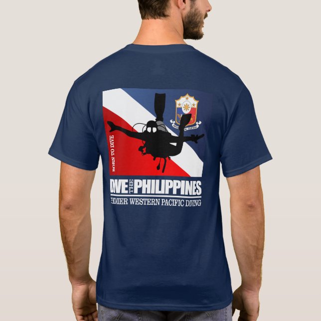 Camiseta Dive Filipinas DF2 (Verso)