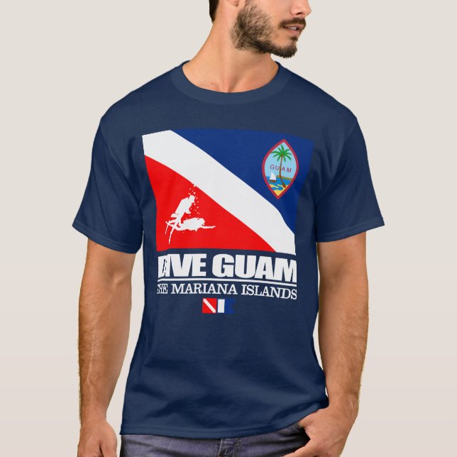 Camiseta Dive Guam (sq) (Frente)