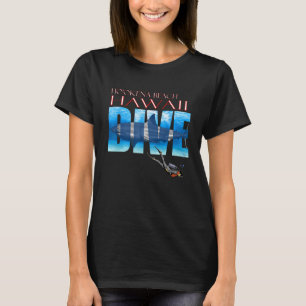 Camiseta DIVE Ho'okena Beach SCUBA Merging Snorkeling