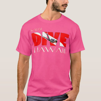 Camiseta Dive Kauai Hawaii Scuba Diving Snorkeling