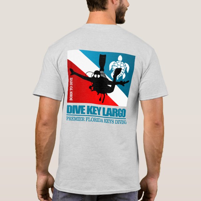 Camiseta Dive Key Largo DF2 (Verso)