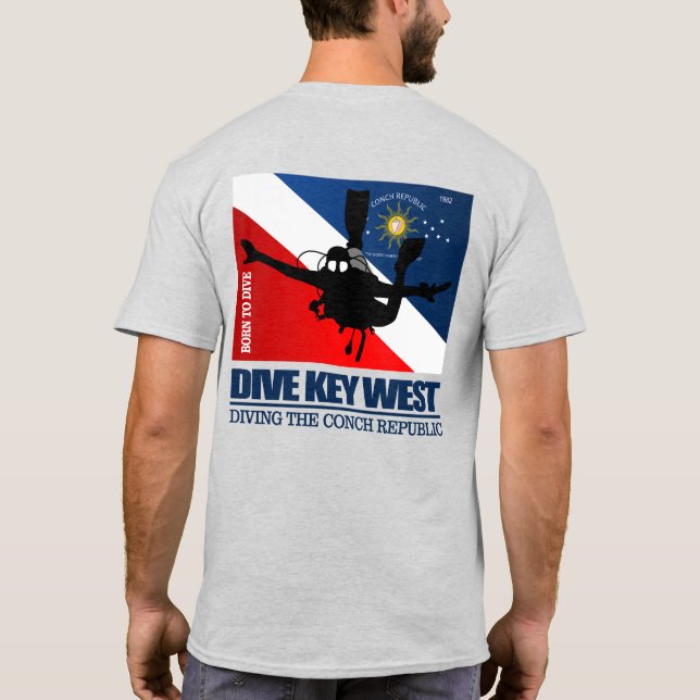 Camiseta Dive Key West DF2 (Verso)