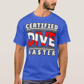 Camiseta Dive Master Certificado