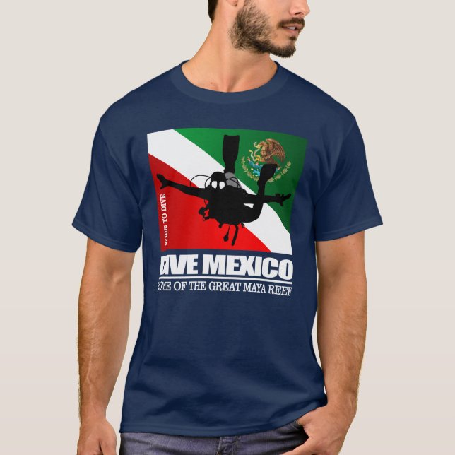 Camiseta Dive Mexico DF2 (Frente)