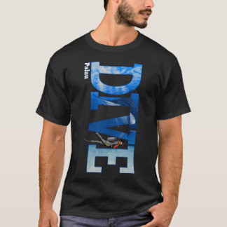 Camiseta Dive Palau Scuba Merging Snorkeling