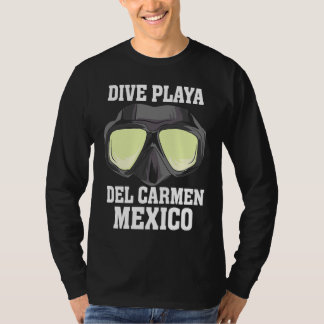 Camiseta Dive Playa Del Carmen Mexico