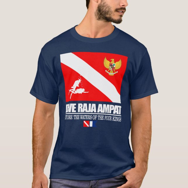 Camiseta Dive Raja Ampat (sq) (Frente)