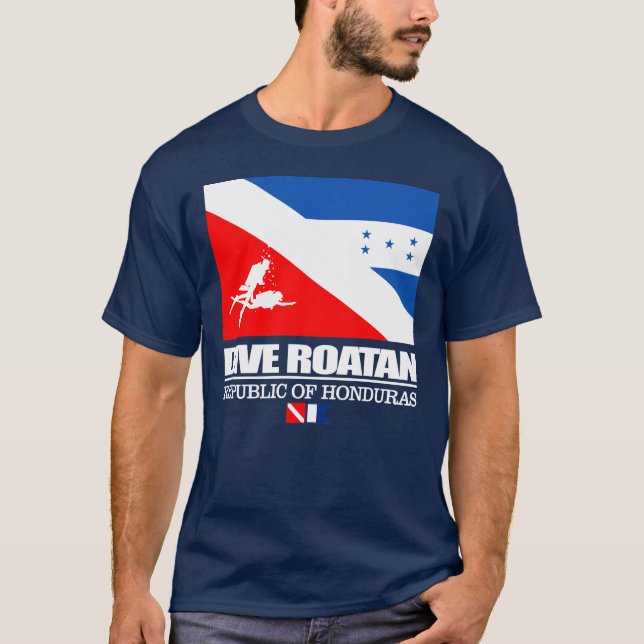 Camiseta Dive Roatan (q) (Frente)