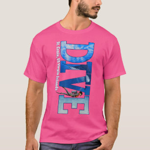 Camiseta Dive Rua Croix Scuba Merging Snorkeling