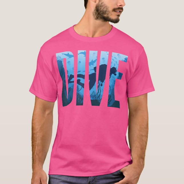 Camiseta Dive Scuba Diving (Frente)