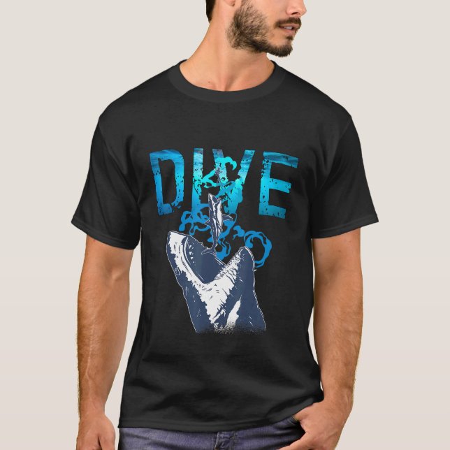 Camiseta Dive Snorkeling Marine Biologist Diver (Frente)