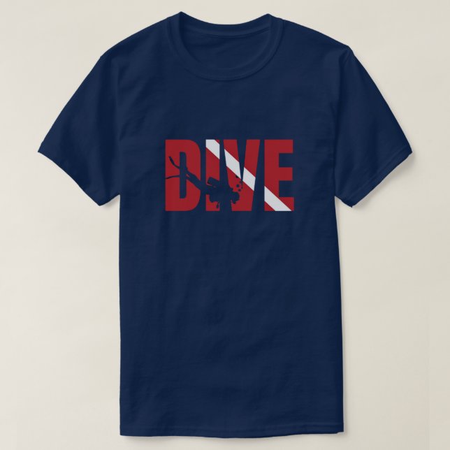 Camiseta Dive T-Shirt (Frente do Design)