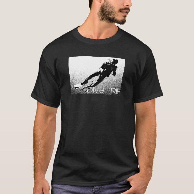 Camiseta Dive Trip Dark T-shirt (Frente)