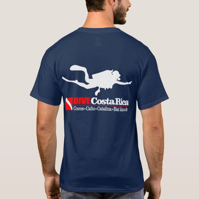 Camiseta DIVECostaRica (Verso)