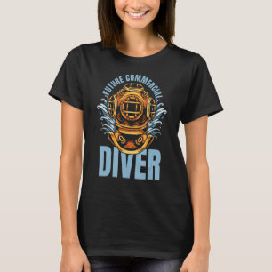 Camiseta Diver Future Dive Scuba Snorkeling Commercial Div