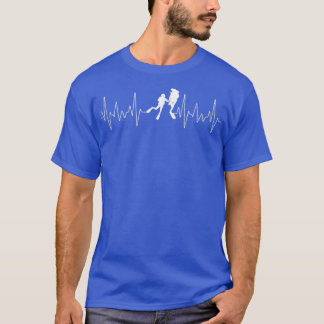 Camiseta Diver Heart Beat Live to Dive