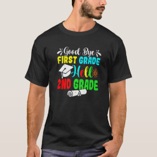Camiseta Diversão Adeus Primeiro Grau Alô Grau segundo Ano
