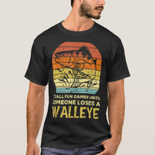 Camiseta Diversão Até Que Alguém Perca Olho-de-Peixe Retro