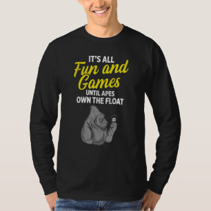 Camiseta Diversão Até Que Temos O Chão