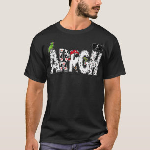 Camiseta Diversão Através de Estilo Pirata Figurino Pirata