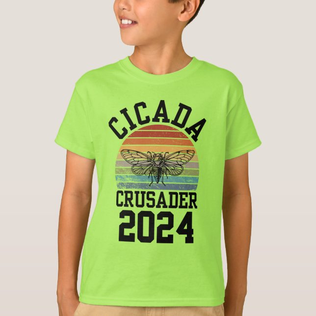 Camiseta Diversão CICADA CRUSADER 2024 Kids (Frente)