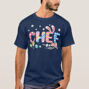 Camiseta Diversão Coelhinho Chef Coelhinhos Ovos Caçando Di