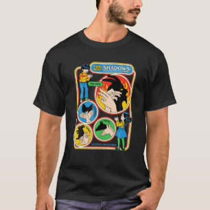 Camiseta Diversão Com Sombras - O Coelho-Cavalo-Borboleta-
