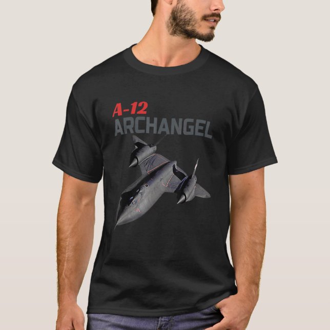 Camiseta Diversão Da Aviação Militar Americana A 12 Arcanjo (Frente)