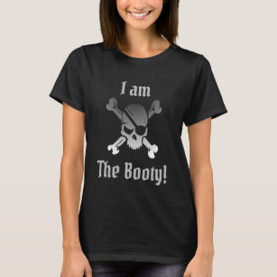 Camiseta Diversão da citação pirata - Eu sou o Booty!