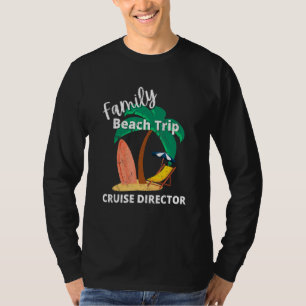 Camiseta Diversão da Família Beach Road Trip Legal Cruise D
