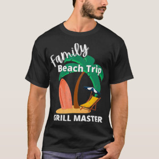 Camiseta Diversão da Família Beach Road Trip Legal GRILL MA